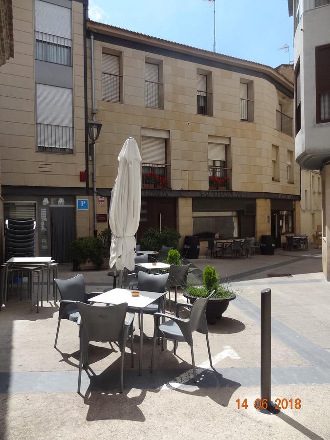 Hostal El Lechuguero Cascante Exterior foto